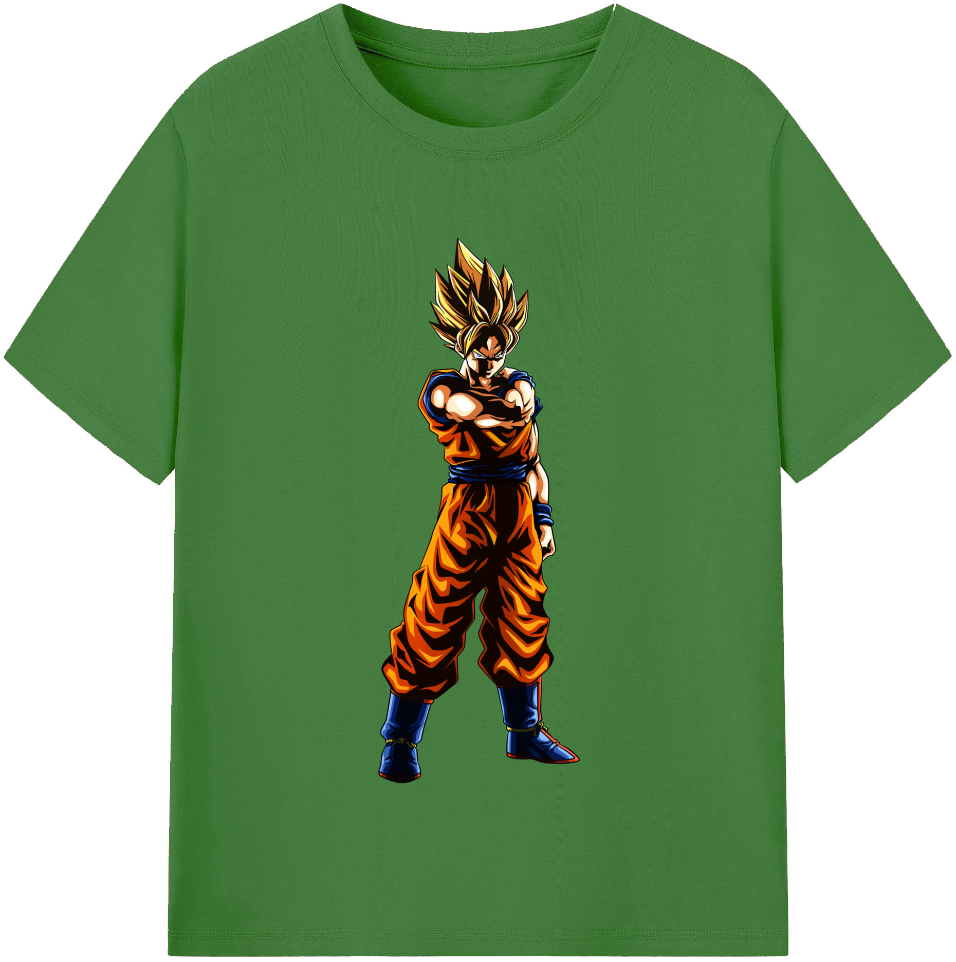 （画像用） ドラゴンボール 孫 悟飯（そんごはん）DRAGON BALL Son Gohan レディースカジュアルプリントTシャツ（綿100％）